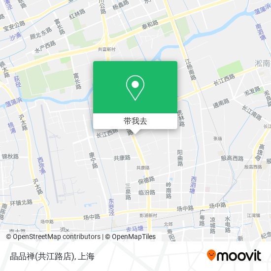 晶品禅(共江路店)地图