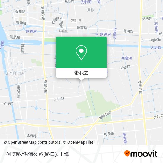 创博路/沿浦公路(路口)地图