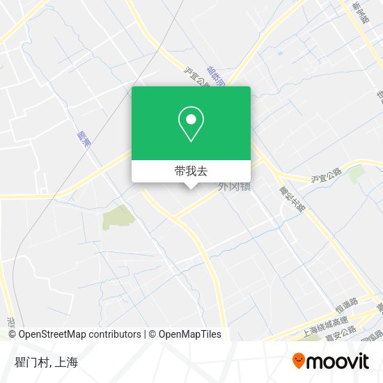 瞿门村地图