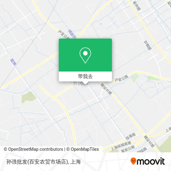 孙强批发(百安农贸市场店)地图