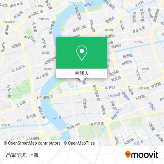 晶耀前滩地图