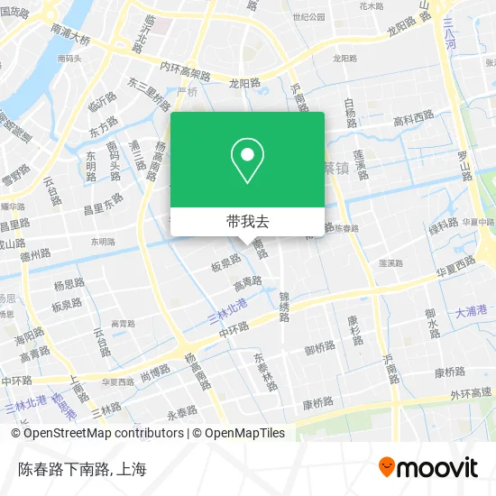 陈春路下南路地图