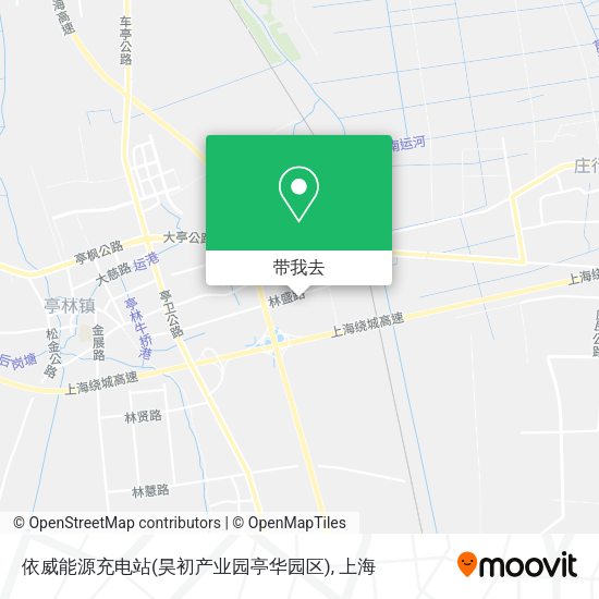 依威能源充电站(昊初产业园亭华园区)地图