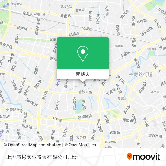 上海慧彬实业投资有限公司地图