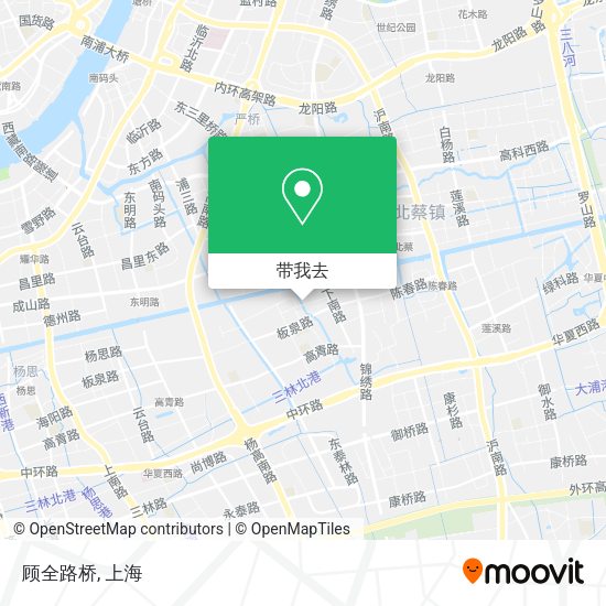 顾全路桥地图