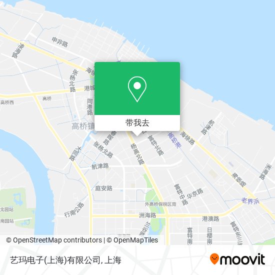 艺玛电子(上海)有限公司地图