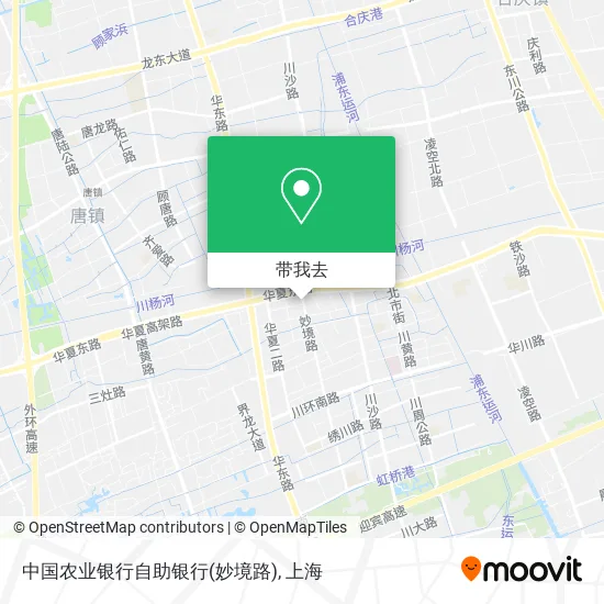 中国农业银行自助银行(妙境路)地图