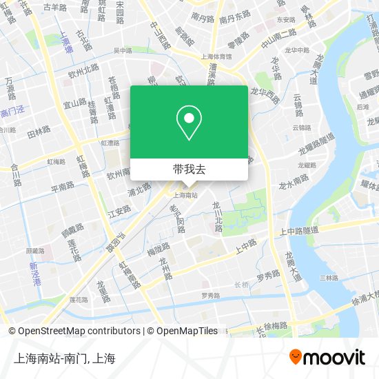 上海南站-南门地图
