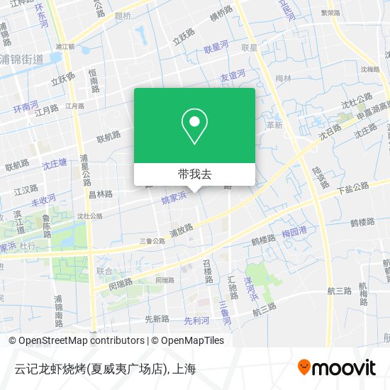 云记龙虾烧烤(夏威夷广场店)地图