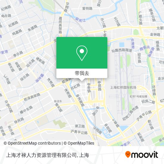 上海才禄人力资源管理有限公司地图