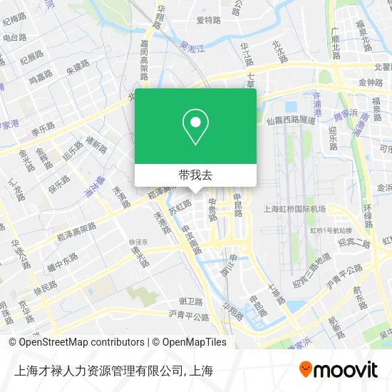 上海才禄人力资源管理有限公司地图