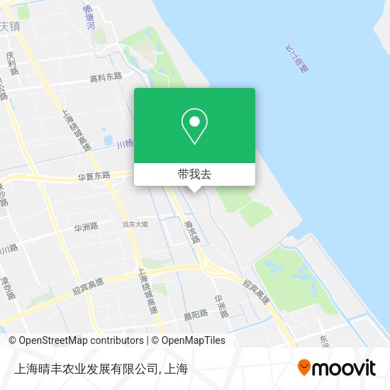 上海晴丰农业发展有限公司地图