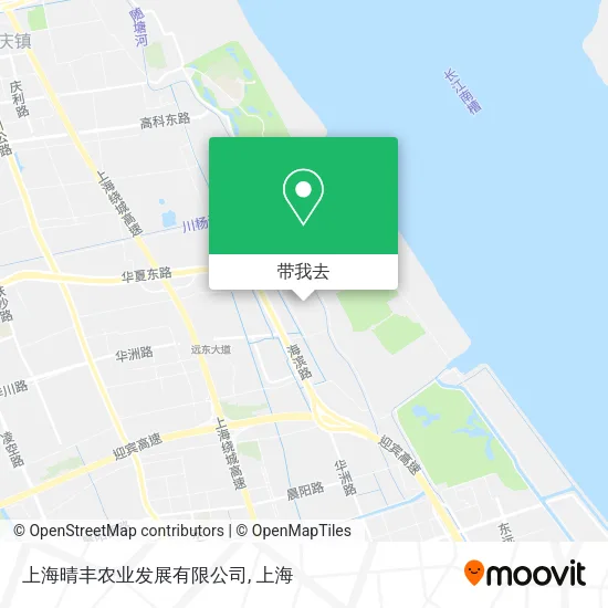 上海晴丰农业发展有限公司地图