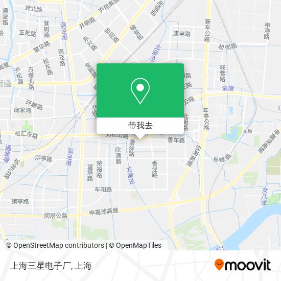 上海三星电子厂地图