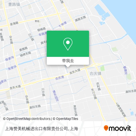 上海赞美机械进出口有限责任公司地图