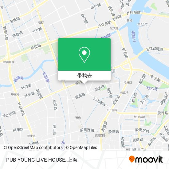 PUB YOUNG LIVE HOUSE地图