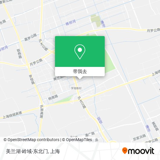 美兰湖·岭域-东北门地图