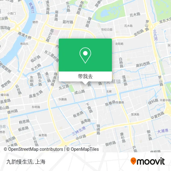 九韵慢生活地图