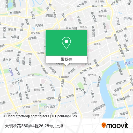 天钥桥路380弄4幢26-28号地图