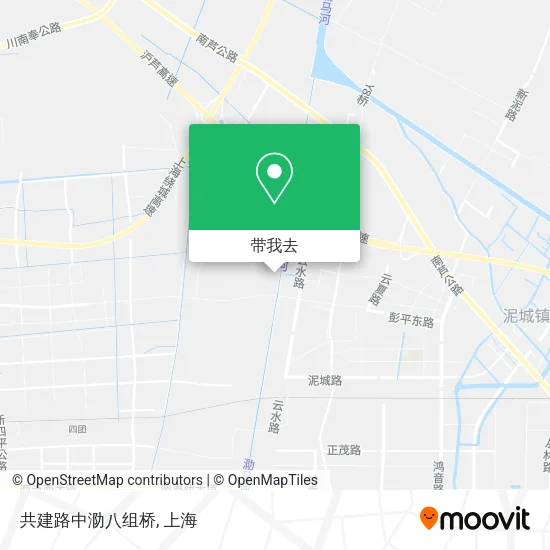 共建路中泐八组桥地图