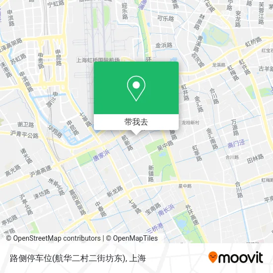 路侧停车位(航华二村二街坊东)地图