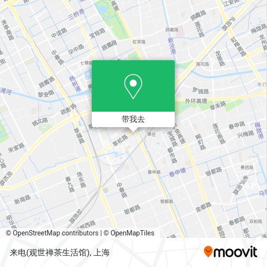 来电(观世禅茶生活馆)地图