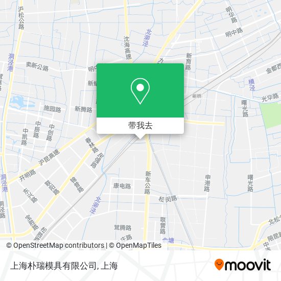 上海朴瑞模具有限公司地图