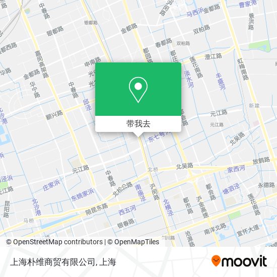 上海朴维商贸有限公司地图