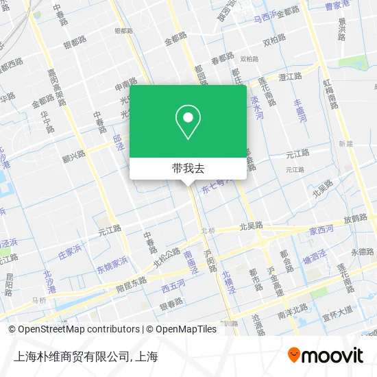 上海朴维商贸有限公司地图