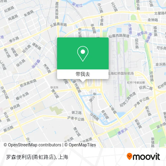 罗森便利店(甬虹路店)地图