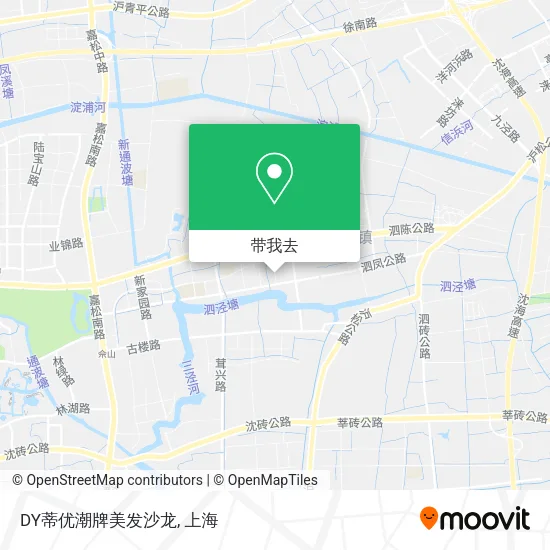 DY蒂优潮牌美发沙龙地图