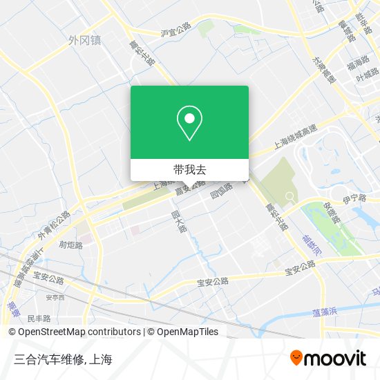 三合汽车维修地图