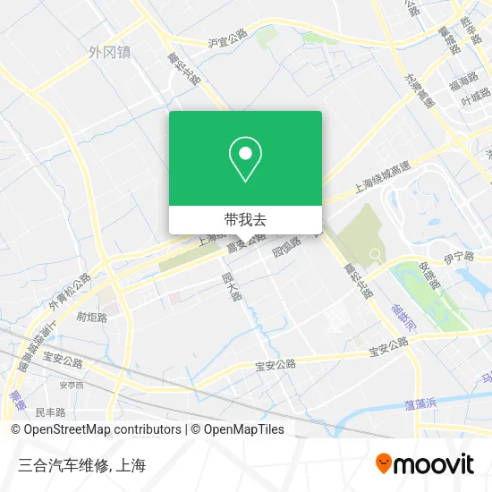 三合汽车维修地图