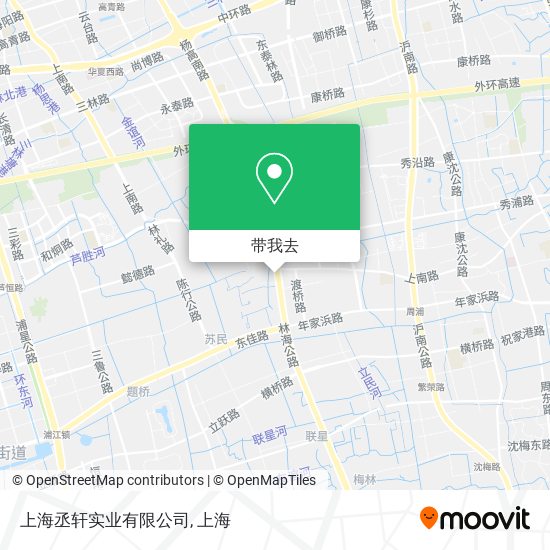 上海丞轩实业有限公司地图