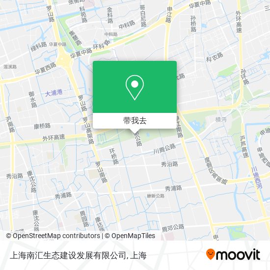 上海南汇生态建设发展有限公司地图