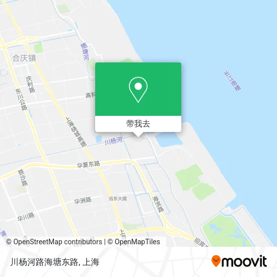 川杨河路海塘东路地图