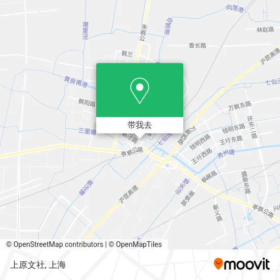 上原文社地图