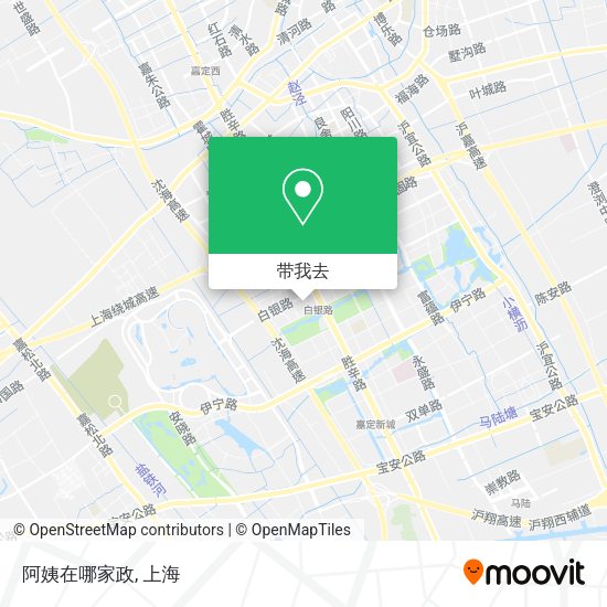 阿姨在哪家政地图