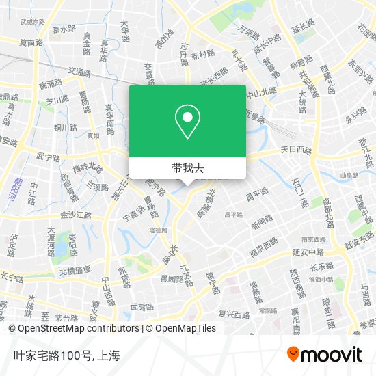 叶家宅路100号地图