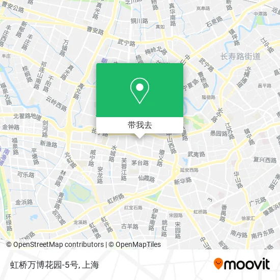 虹桥万博花园-5号地图
