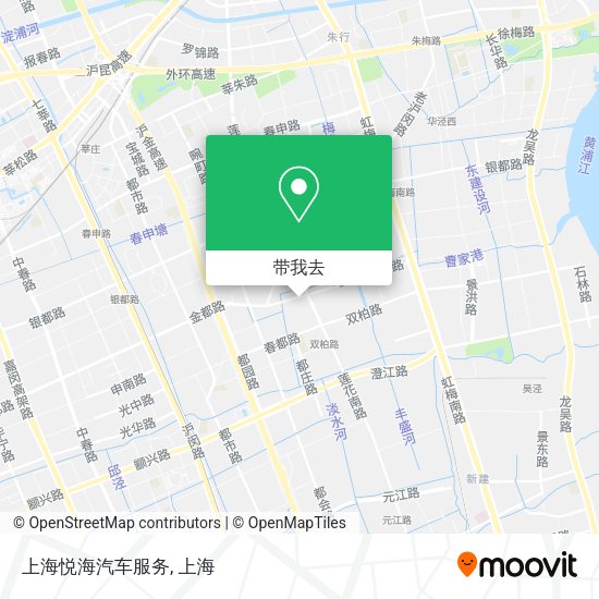 上海悦海汽车服务地图