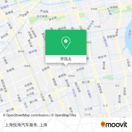 上海悦海汽车服务地图