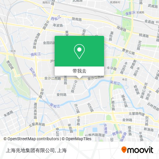 上海兆地集团有限公司地图