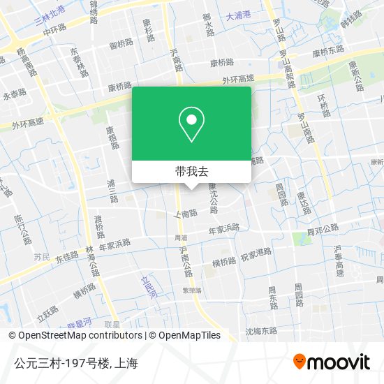 公元三村-197号楼地图