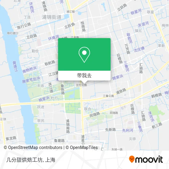 几分甜烘焙工坊地图