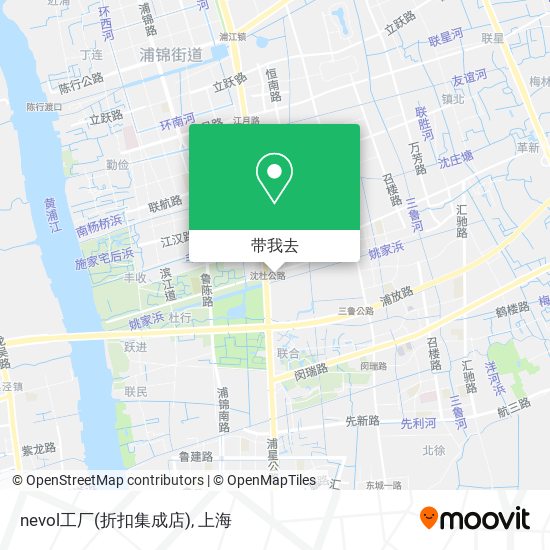 nevol工厂(折扣集成店)地图