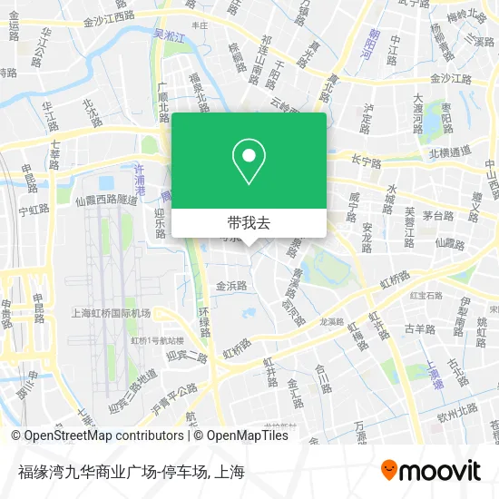 福缘湾九华商业广场-停车场地图