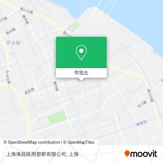 上海海昌医用塑胶有限公司地图