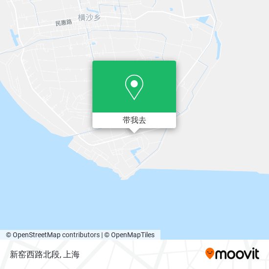 新窑西路北段地图