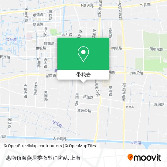 惠南镇海燕居委微型消防站地图